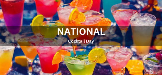 National Cocktail Day [राष्ट्रीय कॉकटेल दिवस]